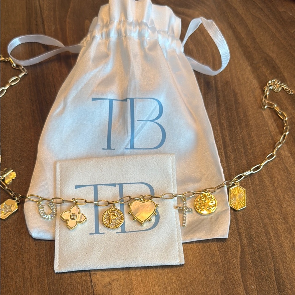 Gold Charm Necklace